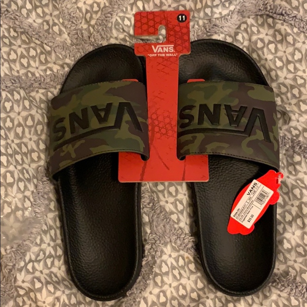 Vans Camo Slides
